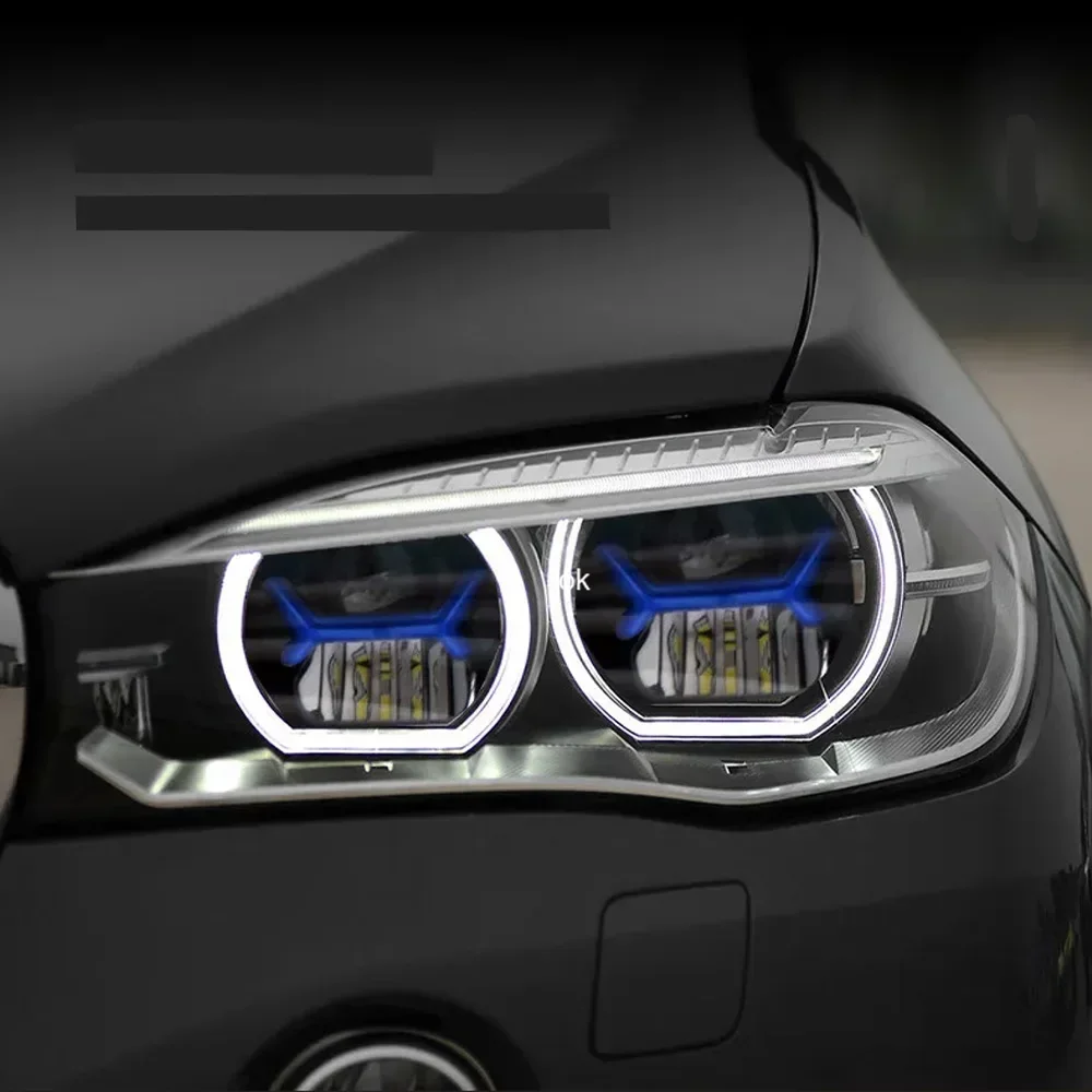 Для BMW X5 28i 35i 50i F15 2014-2018 светодиодные автомобильные передние лампы в сборе, обновленный лазерный стиль, линза проектора, автомобильные аксессуары для инструментов
Для BMW X5 28i 35i 50i F15 2014-2018 светодиодные автомобильные передние лампы в сборе, обновленный лазерный стиль, линза проектора, автомобильные аксессуары для инструментов