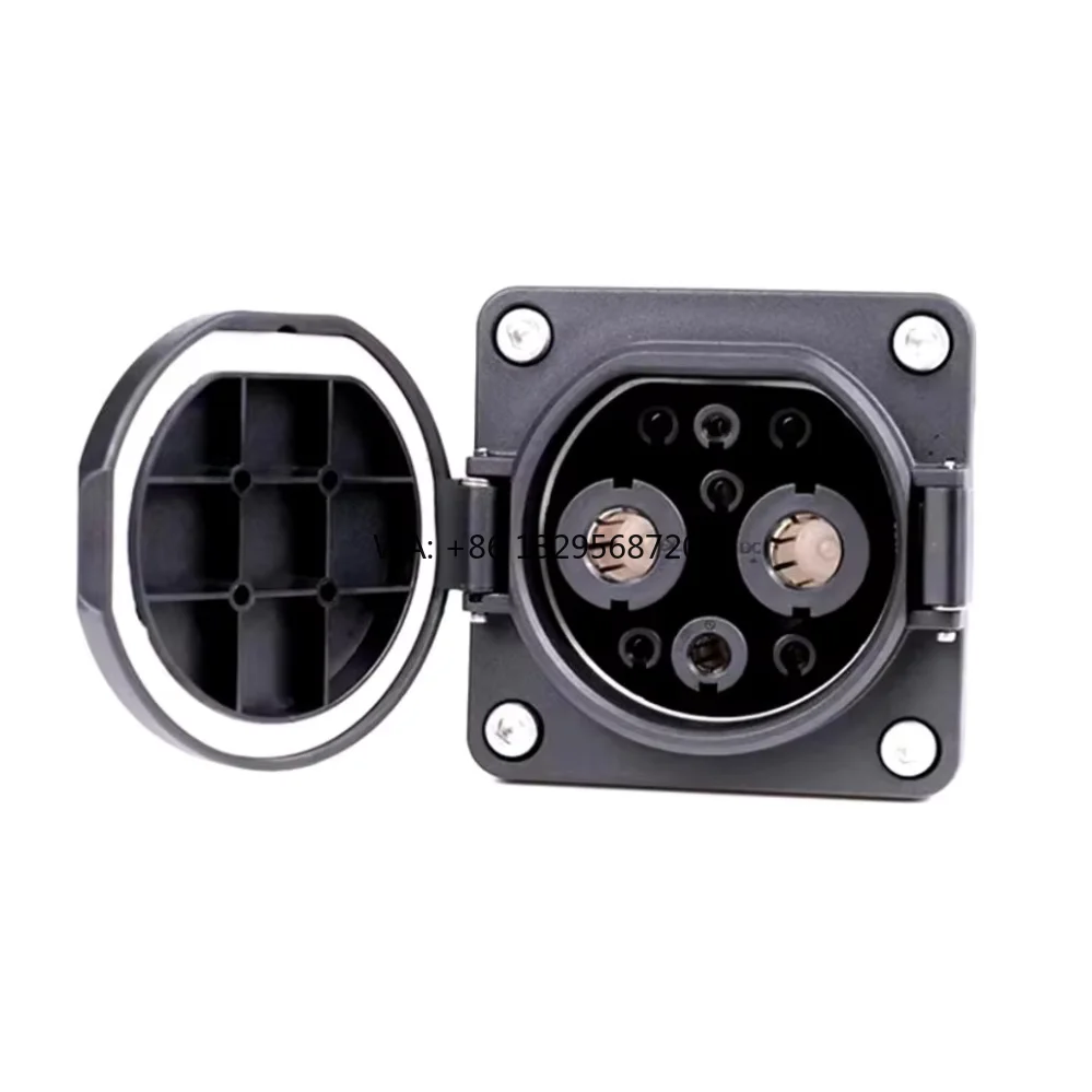 Новая розетка постоянного тока 200А 750В GB/T для зарядки электромобилей, автомобильный разъем-коннектор
Новая розетка постоянного тока 200А 750В GB/T для зарядки электромобилей, автомобильный разъем-коннектор