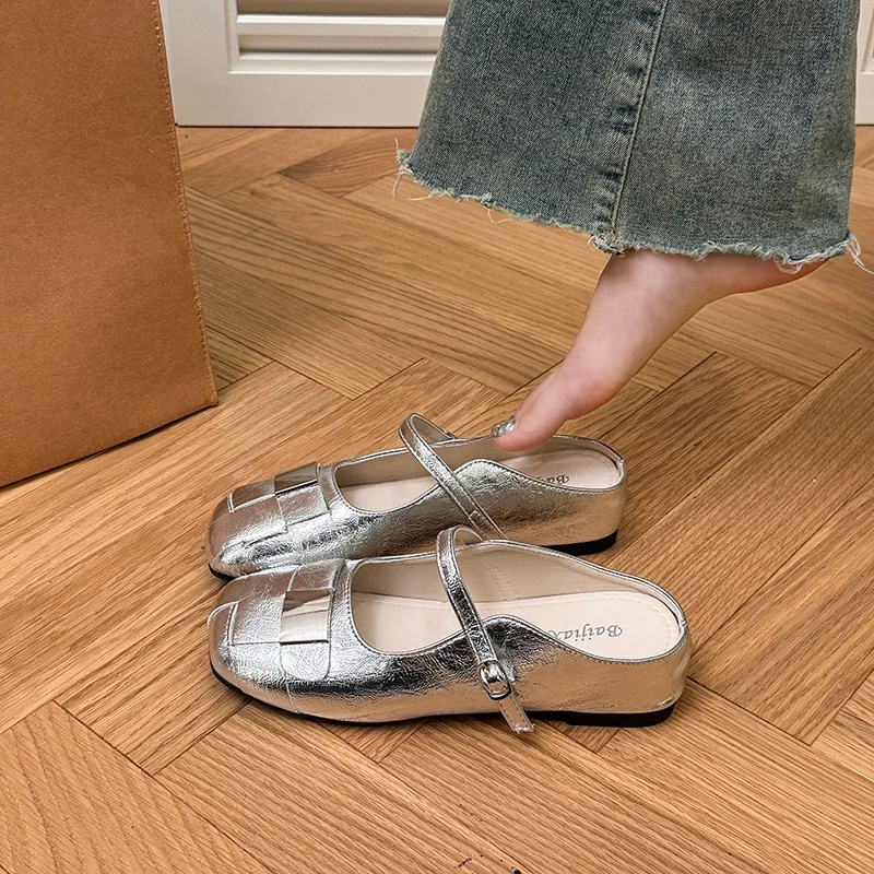Marie Janel Half Slippers Women Summer Outdoor Wear 2026 New High-End Sensation Skirt Inner Heightening Lazy Person Cool Slip...
Marie Janel Half Slippers Women Summer Outdoor Wear 2026 New High-End Sensation Skirt Inner Heightening Lazy Person Cool Slip...