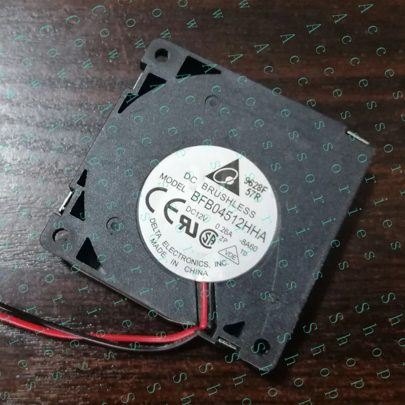 PP+ 1PC 45*10MM 2-wire fan blower with cooling fan DC 12V 0.26A BFB04512HHA 4.5cm
PP+ 1PC 45*10MM 2-wire fan blower with cooling fan DC 12V 0.26A BFB04512HHA 4.5cm