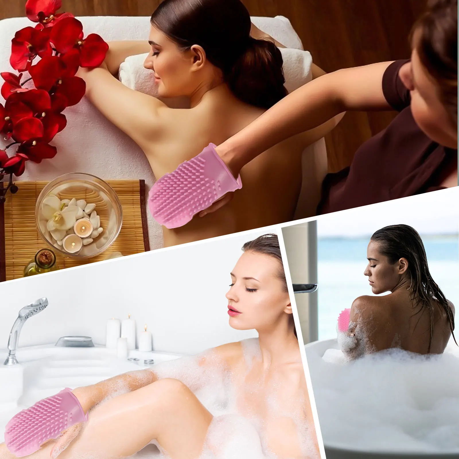 Silicone Body Brush Double Sided Design Thick Bristles Shower Scrubber for Exfoliating Deep Clean Massage Body Scrubber
Silicone Body Brush Double Sided Design Thick Bristles Shower Scrubber for Exfoliating Deep Clean Massage Body Scrubber