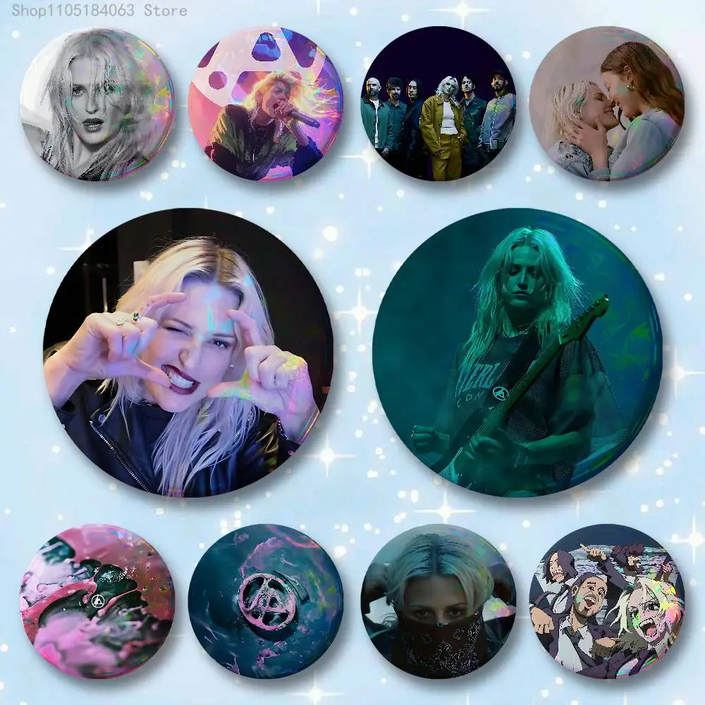 Rock E-Emily A-Armstrong 58mm 44mm HD Print Brooch Badges Pretty Derby Round Display Brooches Lapel Pins
Rock E-Emily A-Armstrong 58mm 44mm HD Print Brooch Badges Pretty Derby Round Display Brooches Lapel Pins