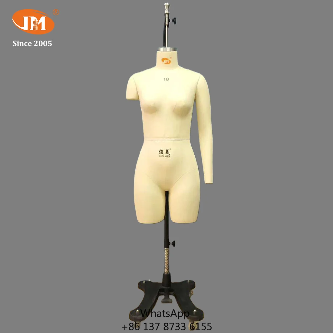 2016Women's Adjustable Half-Body Dress Form Mannequin (Size 10) Fiberglass Cloth Tailoring Sewing Bust Support
2016Women's Adjustable Half-Body Dress Form Mannequin (Size 10) Fiberglass Cloth Tailoring Sewing Bust Support