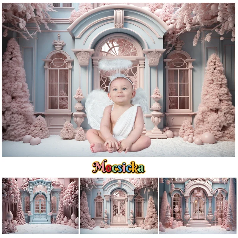 Mocsicka Photography Background Winter Christmas Pink Shop Window Snow Xmas Kid Family Portrait Decor Backdrop Photo Studio
Mocsicka Photography Background Winter Christmas Pink Shop Window Snow Xmas Kid Family Portrait Decor Backdrop Photo Studio
