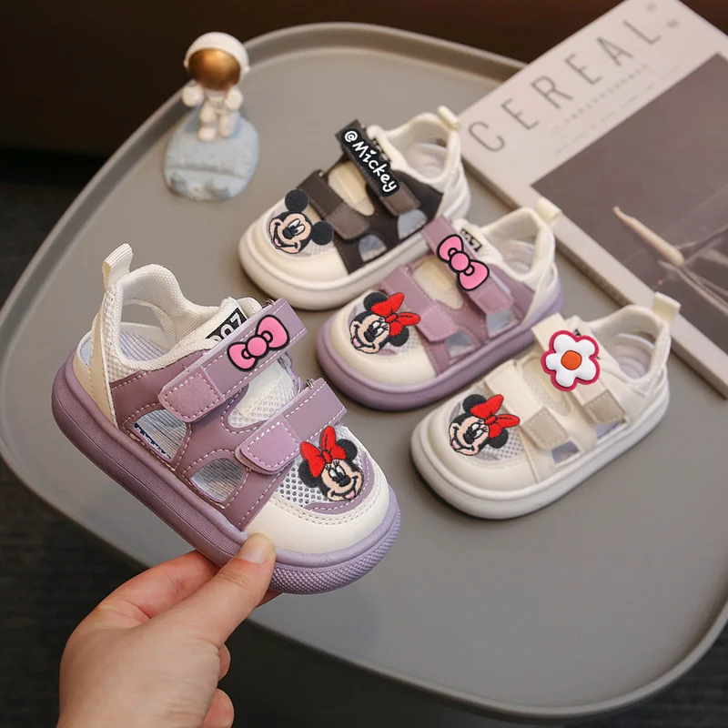 Disney Mickey Mouse Baby Sandals Minnie Summer children cute Board Shoes Cutout Breathable boyToddler Shoes Girls Casual Shoes
Disney Mickey Mouse Baby Sandals Minnie Summer children cute Board Shoes Cutout Breathable boyToddler Shoes Girls Casual Shoes