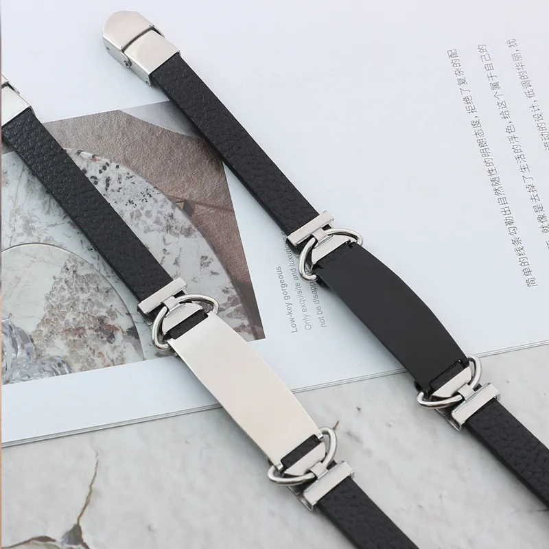 10pcs Stainless Steel Leather bracelet Plate Blank To Record Leather Bracelets Metal Matte Plate Blank For Engraving
10pcs Stainless Steel Leather bracelet Plate Blank To Record Leather Bracelets Metal Matte Plate Blank For Engraving