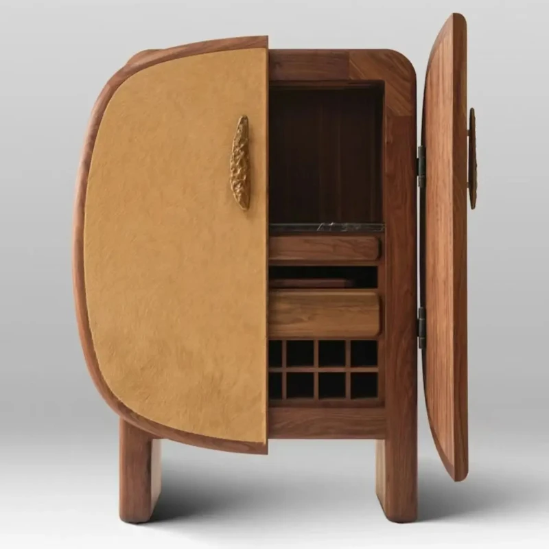 Medieval Solid Wood Arched Dining Side Cabinet Storage Cabinet Double Door Small Design Style Household Living Room
Medieval Solid Wood Arched Dining Side Cabinet Storage Cabinet Double Door Small Design Style Household Living Room