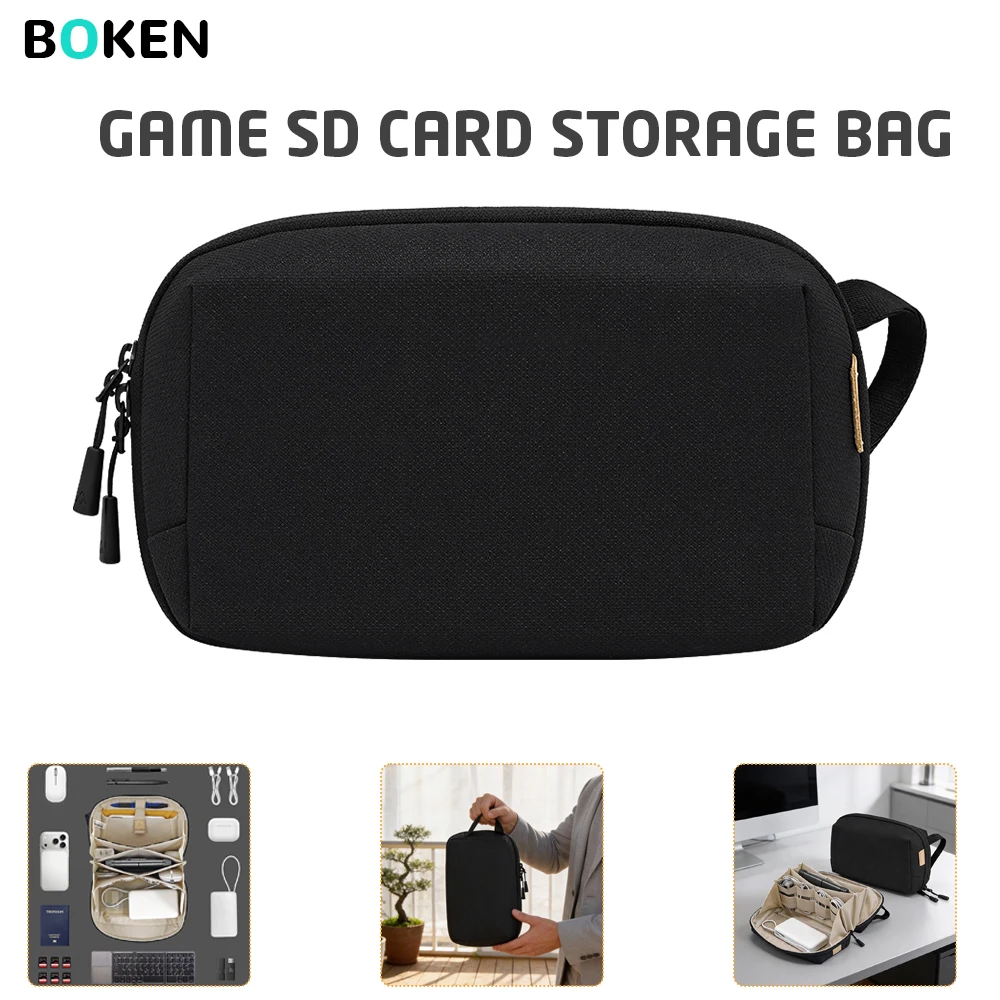 Travel Tech Bag, Electronics Accessories Organizer travel Carrying Case, Organizer Bag for Cables, Cord, Charger, Game SD Card
Travel Tech Bag, Electronics Accessories Organizer travel Carrying Case, Organizer Bag for Cables, Cord, Charger, Game SD Card