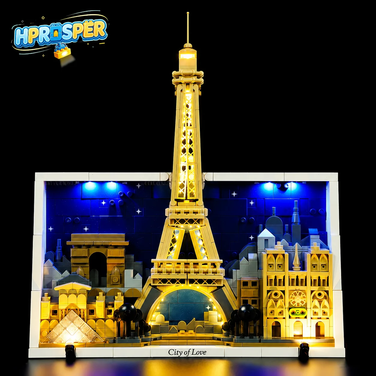 HPROSPER 5V LED Light (No Model) For 21064 Lego Architecture Paris City of Love Decorative lights With battery box
HPROSPER 5V LED Light (No Model) For 21064 Lego Architecture Paris City of Love Decorative lights With battery box