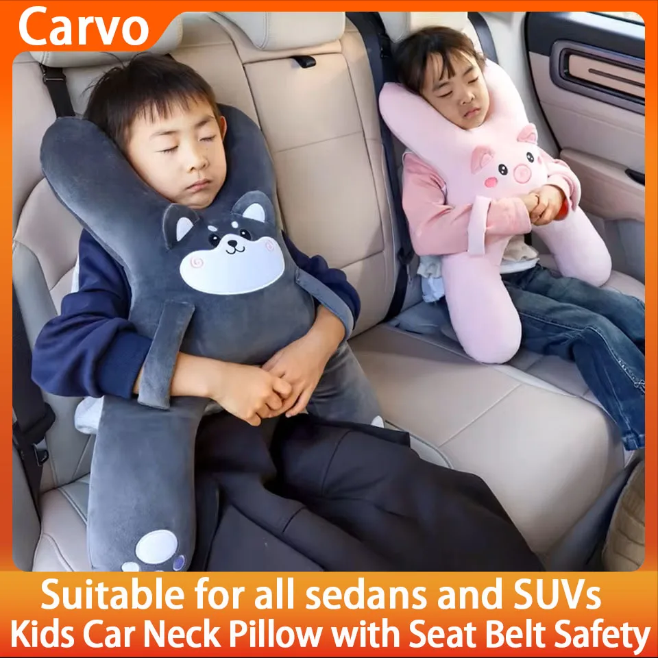 Kids Car Neck Pillow with Seat Belt Safety Sleep Aid Prevent Leaning Head Back Seat Sleeping Comfort During Long Distance Trave
Kids Car Neck Pillow with Seat Belt Safety Sleep Aid Prevent Leaning Head Back Seat Sleeping Comfort During Long Distance Trave