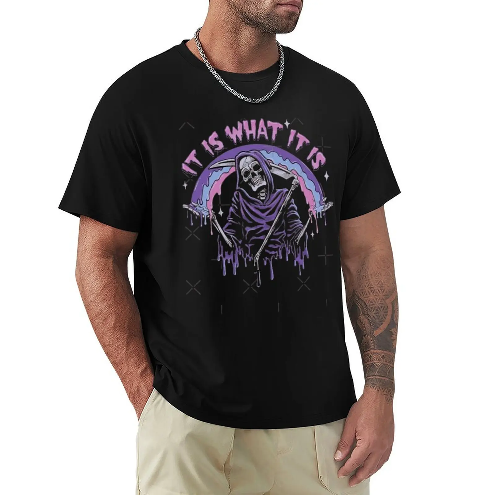 It Is What It Is T-Shirt Casual Loose Daily Wear T-Shirt
It Is What It Is T-Shirt Casual Loose Daily Wear T-Shirt
