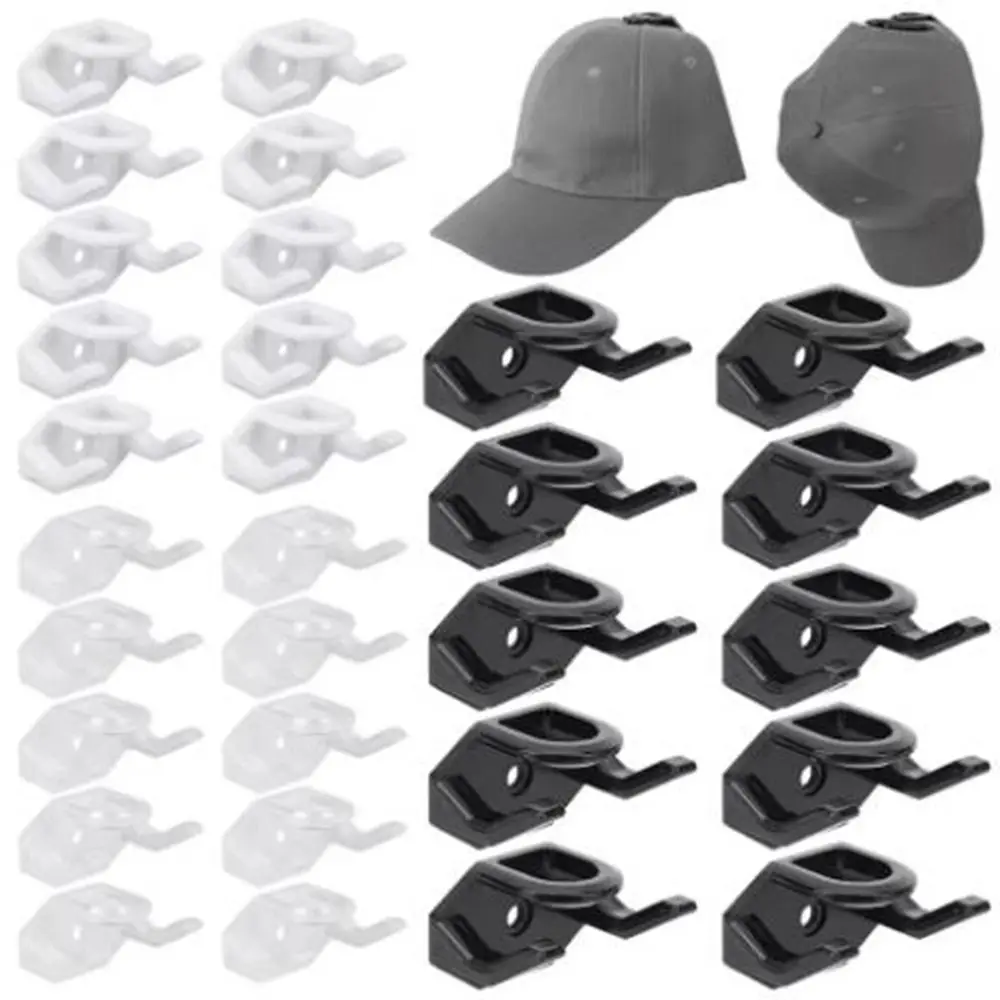 10Pcs Plastic Hat Display Hooks Wall Mounted Space Saving Baseball Cap Storage Rack Self Adhesive Hat Organizer Bedroom
10Pcs Plastic Hat Display Hooks Wall Mounted Space Saving Baseball Cap Storage Rack Self Adhesive Hat Organizer Bedroom