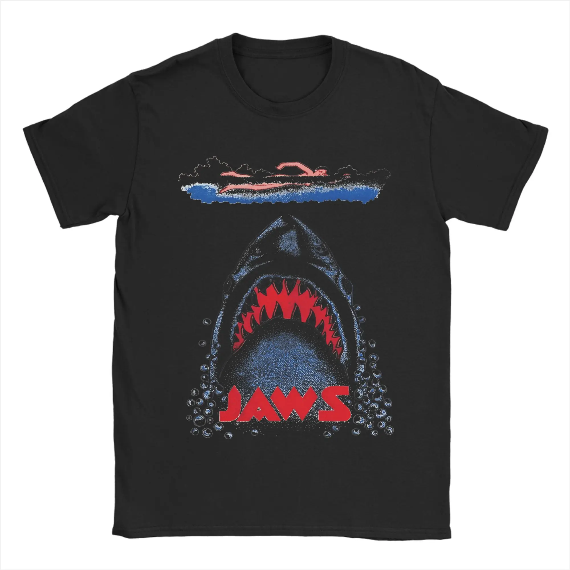 Oversized T-Shirt Jaws Shark Attack Sketch Poster Cotton T-Shirts Tee Shirt for Male Summer Awesome Casual Short Sleeve Tees
Oversized T-Shirt Jaws Shark Attack Sketch Poster Cotton T-Shirts Tee Shirt for Male Summer Awesome Casual Short Sleeve Tees