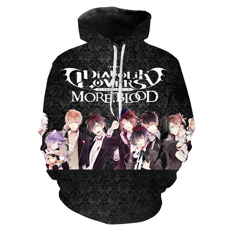 Diabolik Lovers Fashion Cool Men Women Children Sweatshirts 3D Printed Casual Boy Girl Kids Hoodies Pullover Streetwear Coat
Diabolik Lovers Fashion Cool Men Women Children Sweatshirts 3D Printed Casual Boy Girl Kids Hoodies Pullover Streetwear Coat