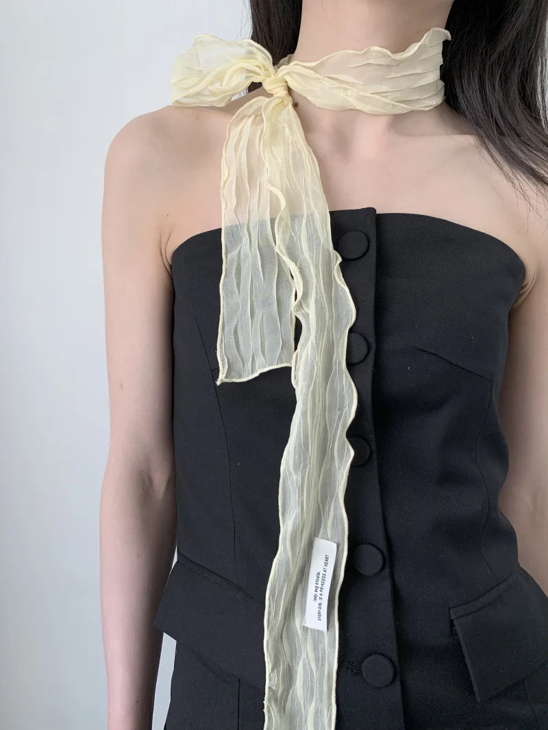 2025 New Korean Sle Long Lace Scarf Narrow Wide Spring Trendy Girl Clothing Accory Polyester Fabric Youth Couple Summer
2025 New Korean Sle Long Lace Scarf Narrow Wide Spring Trendy Girl Clothing Accory Polyester Fabric Youth Couple Summer