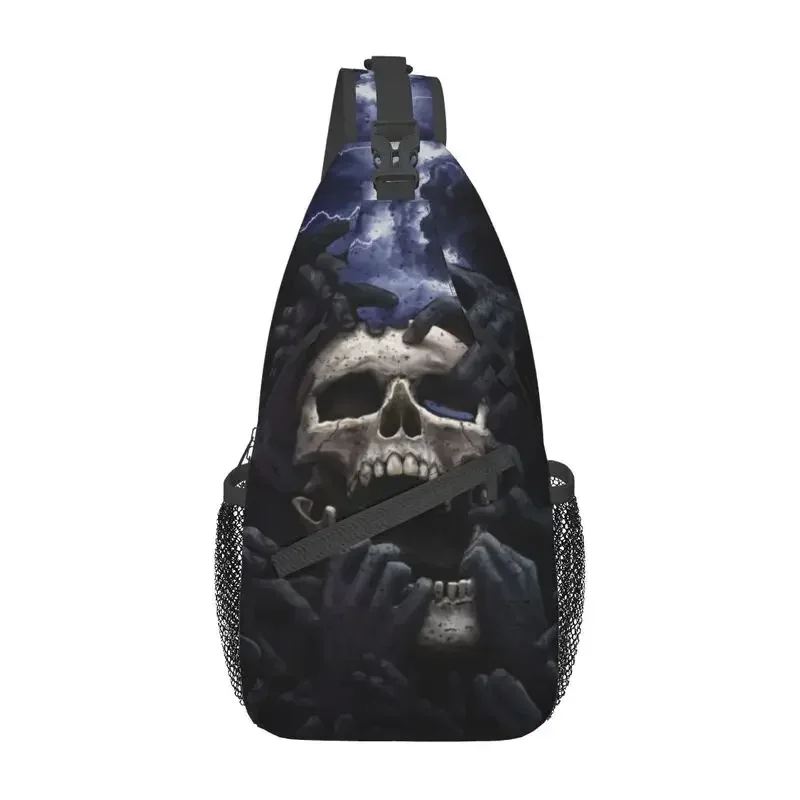 Cool Gothic Skeleton Death Skull Sling Bag for Travel Hiking Men's Crossbody Chest Backpack Shoulder Daypack
Cool Gothic Skeleton Death Skull Sling Bag for Travel Hiking Men's Crossbody Chest Backpack Shoulder Daypack