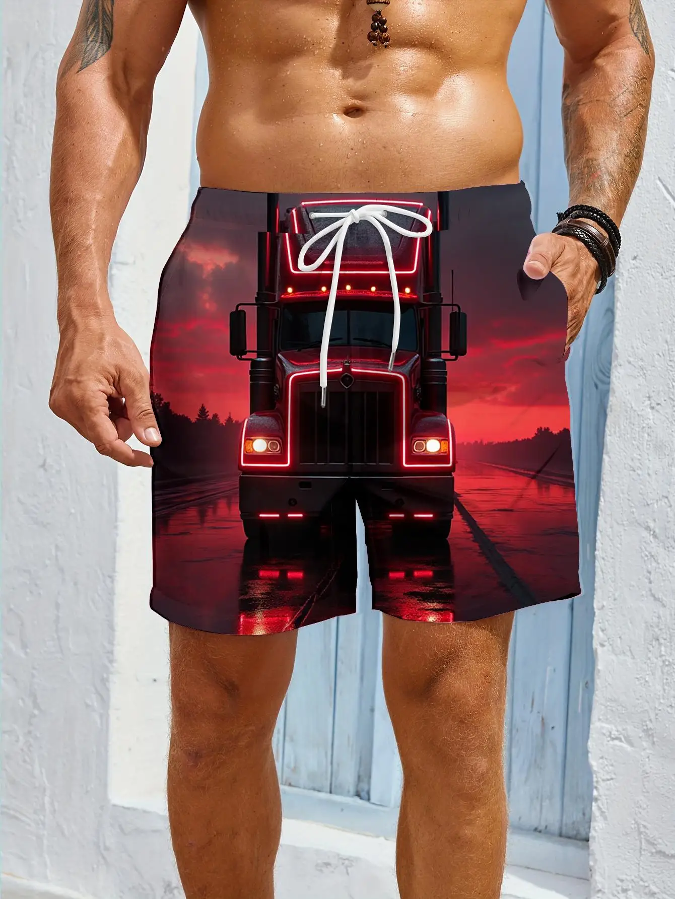 1pcs Men's Short swim trunks2026 Summer 3D Printed Short sleeve Polyester Training pants Breathable running Quick drying
1pcs Men's Short swim trunks2026 Summer 3D Printed Short sleeve Polyester Training pants Breathable running Quick drying