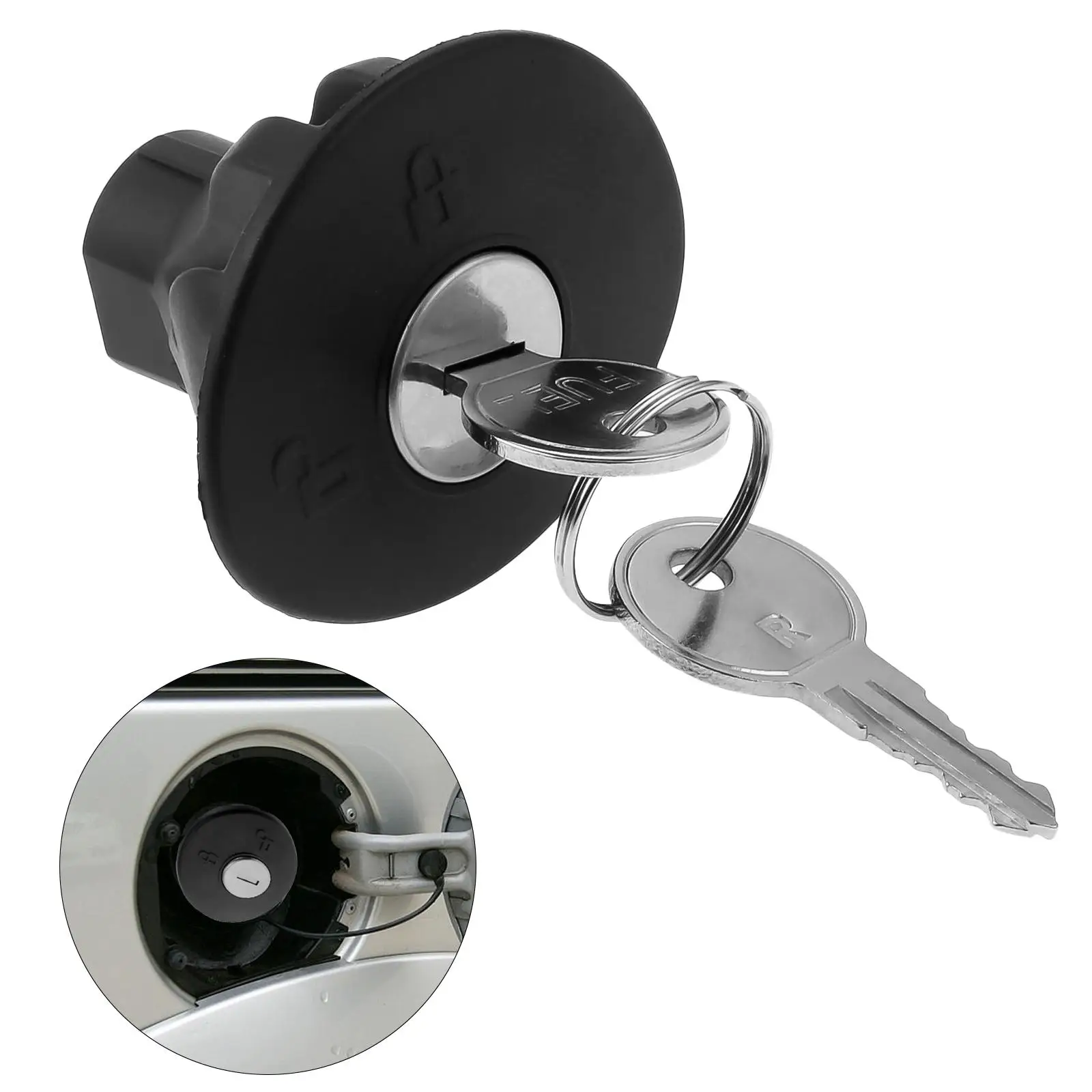 Locking Fuel Cap Iron Durable Filler Plug Gas Tank Cover Anti-theft Design for Ford F150 Escape Taurus
Locking Fuel Cap Iron Durable Filler Plug Gas Tank Cover Anti-theft Design for Ford F150 Escape Taurus