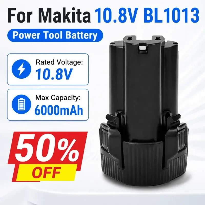 For Makita 10.8V VBL1013 Replacement Lithium Battery Pack for Power Tools Batteries
For Makita 10.8V VBL1013 Replacement Lithium Battery Pack for Power Tools Batteries