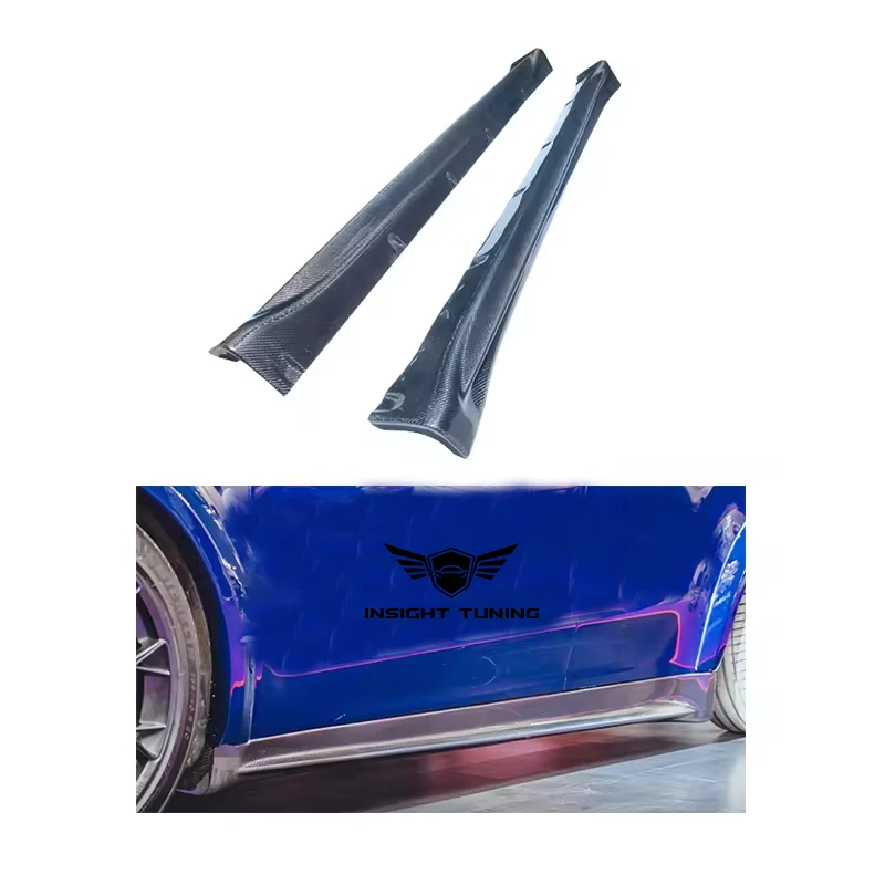 High Quality Car Accessories Carbon Fiber Side Skirt For Tesla Model Y Side Skirts 
High Quality Car Accessories Carbon Fiber Side Skirt For Tesla Model Y Side Skirts