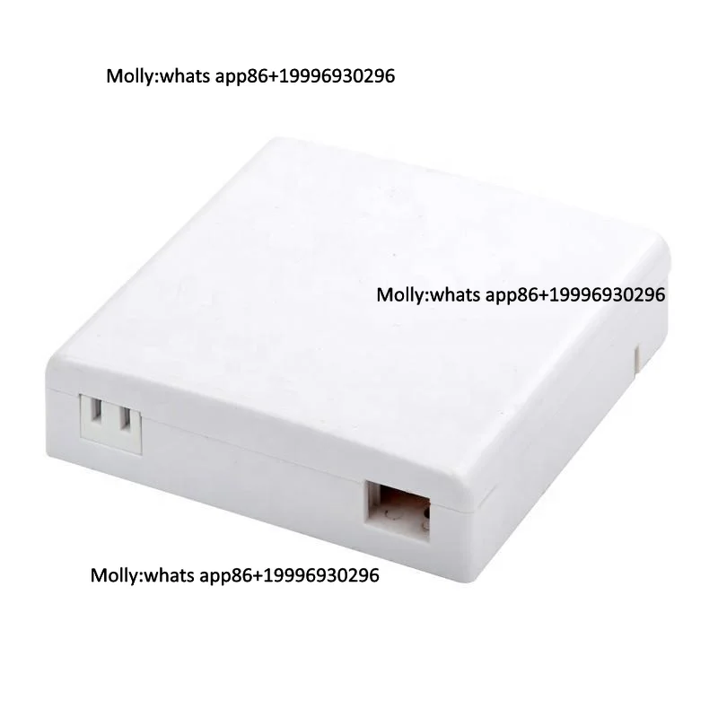 Factory Supply 2-Port Wall Mount Fiber Optic Socket Box 86 Mini Patch Panel with 1Core and 2 Cores for WiFi 4G 3G Networks
Factory Supply 2-Port Wall Mount Fiber Optic Socket Box 86 Mini Patch Panel with 1Core and 2 Cores for WiFi 4G 3G Networks