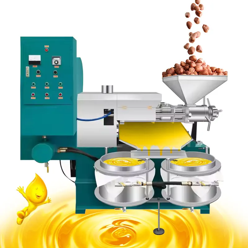 30-600kg/h Double Screw Oil Press Machine Soya Bean Groundnut Caster Sunflower Oil Pressing Machine Oil Extraction Machine
30-600kg/h Double Screw Oil Press Machine Soya Bean Groundnut Caster Sunflower Oil Pressing Machine Oil Extraction Machine