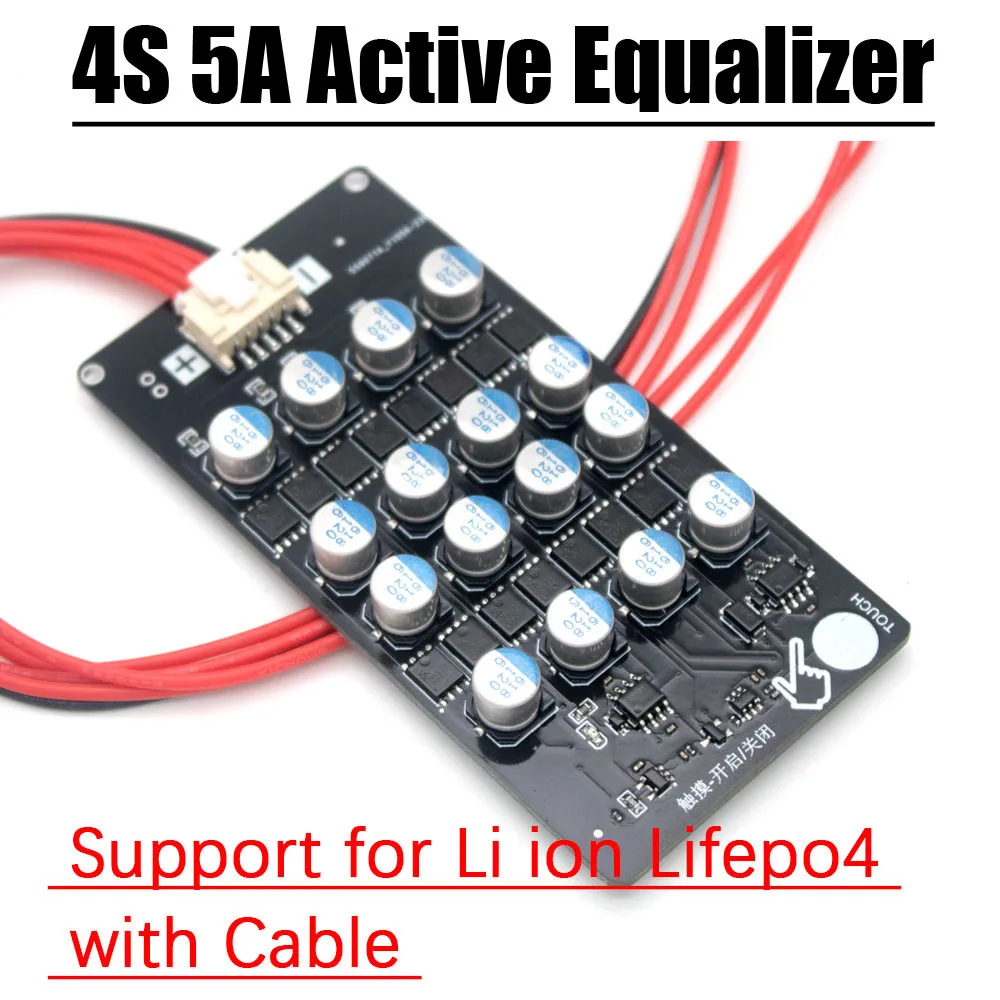 4S 5A Active Equalizer Capacitive Electric Vehicle RV Storage Energy Transfer Balance 18650 Li Ion Lifepo4 Lithium Battery BMS
4S 5A Active Equalizer Capacitive Electric Vehicle RV Storage Energy Transfer Balance 18650 Li Ion Lifepo4 Lithium Battery BMS