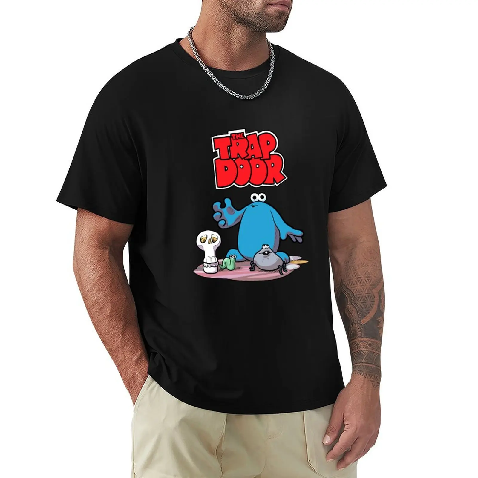 The Trap Door Cartoon T-Shirt funny gifts Anime t-shirt fitted t shirts for men
The Trap Door Cartoon T-Shirt funny gifts Anime t-shirt fitted t shirts for men