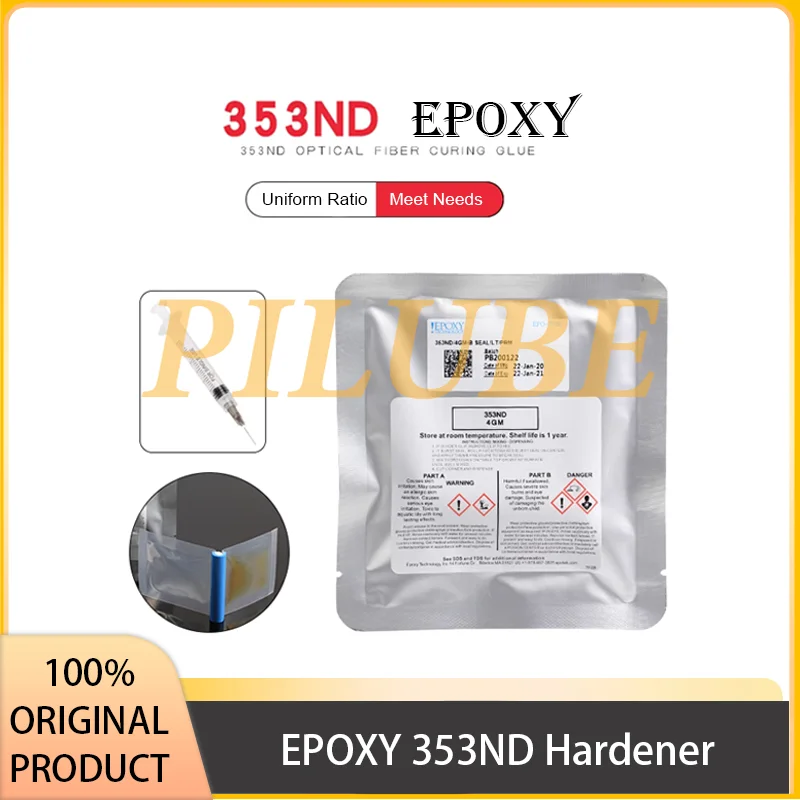 EPOXY 353ND Resin Hybrid Optical Fiber High Temperature Resistant Ceramic Ferrule Curing Agent Original Product
EPOXY 353ND Resin Hybrid Optical Fiber High Temperature Resistant Ceramic Ferrule Curing Agent Original Product