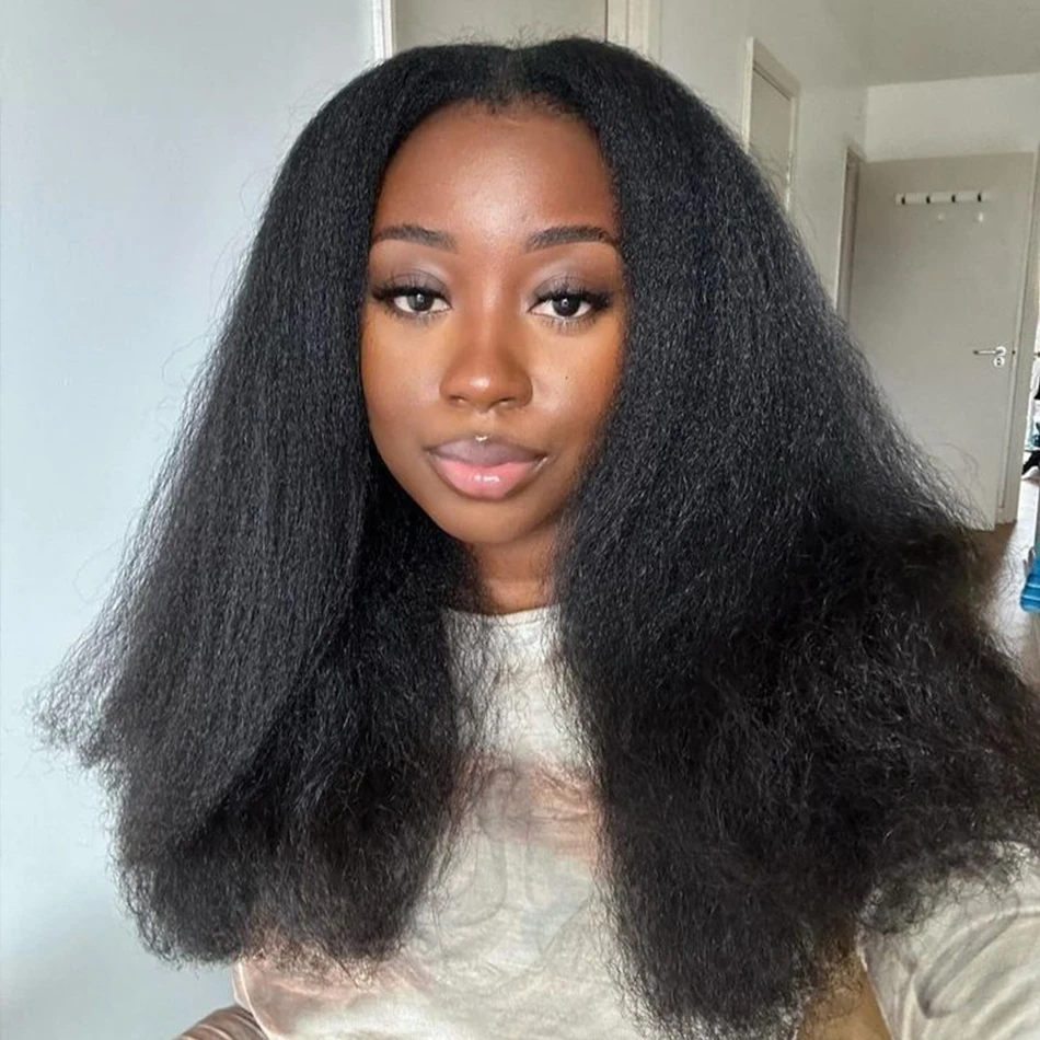 Double Drawn Bob Kinky Straight Human Hair Wigs For Black Women Glueless Pre Plucked PreCut Yaki Straight 5X5 Lace Frontal Wigs
Double Drawn Bob Kinky Straight Human Hair Wigs For Black Women Glueless Pre Plucked PreCut Yaki Straight 5X5 Lace Frontal Wigs