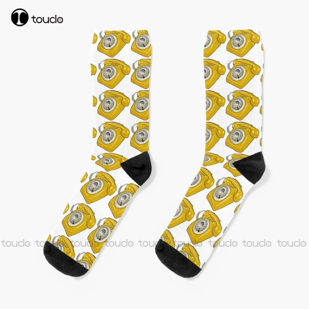 Yellow Rotary Phone Socks Cotton Socks For Men Christmas Gift Unisex Adult Teen Youth Socks Custom 360° Digital Print Women Men
Yellow Rotary Phone Socks Cotton Socks For Men Christmas Gift Unisex Adult Teen Youth Socks Custom 360° Digital Print Women Men