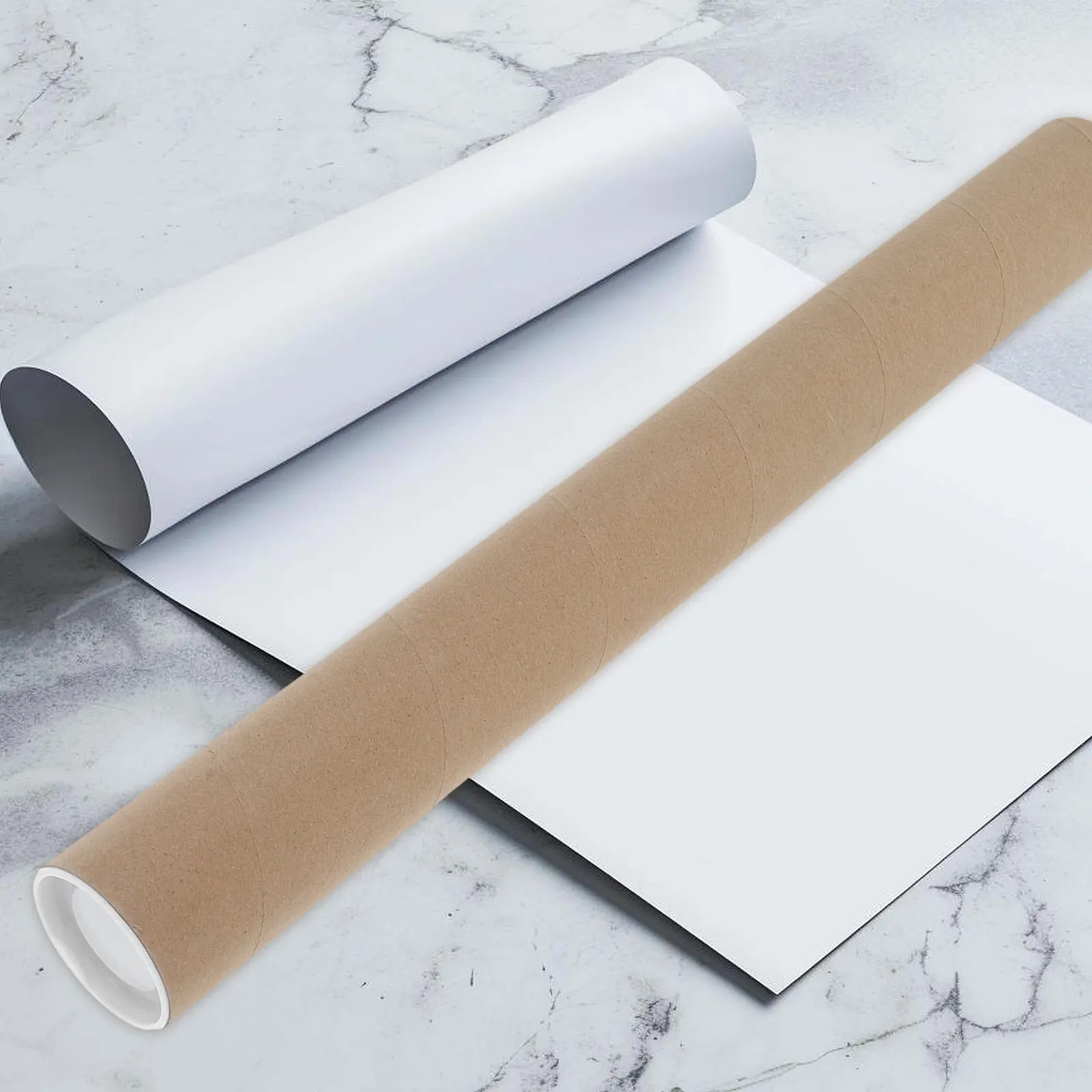 Round Kraft Mailing Tube for Posters Artwork Documents Calligraphy Scrolls Maps Architectural Drawings Shipping Storage
Round Kraft Mailing Tube for Posters Artwork Documents Calligraphy Scrolls Maps Architectural Drawings Shipping Storage
