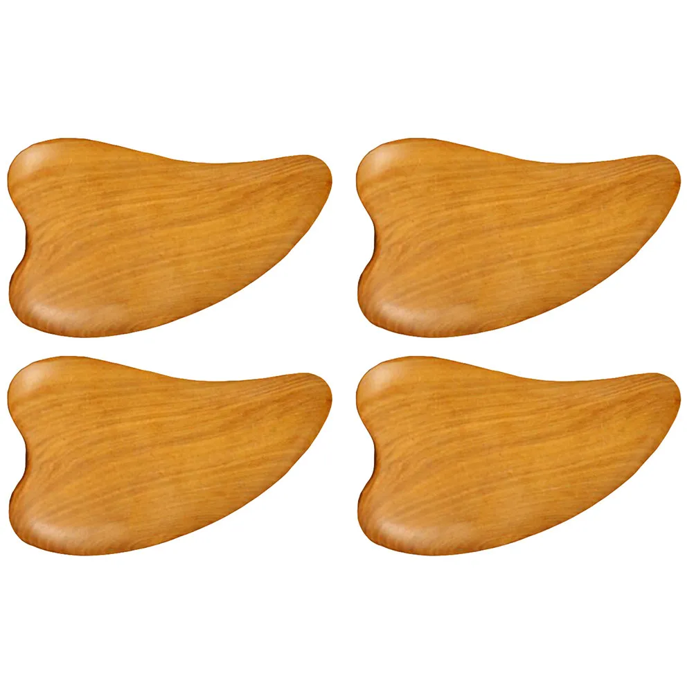 4Pcs Wooden Natural Gua Sha Board Facial Massage Scraping Tool Lightweight Portable Muscle Relief Therapy Scraper for Fine Lines
4Pcs Wooden Natural Gua Sha Board Facial Massage Scraping Tool Lightweight Portable Muscle Relief Therapy Scraper for Fine Lines