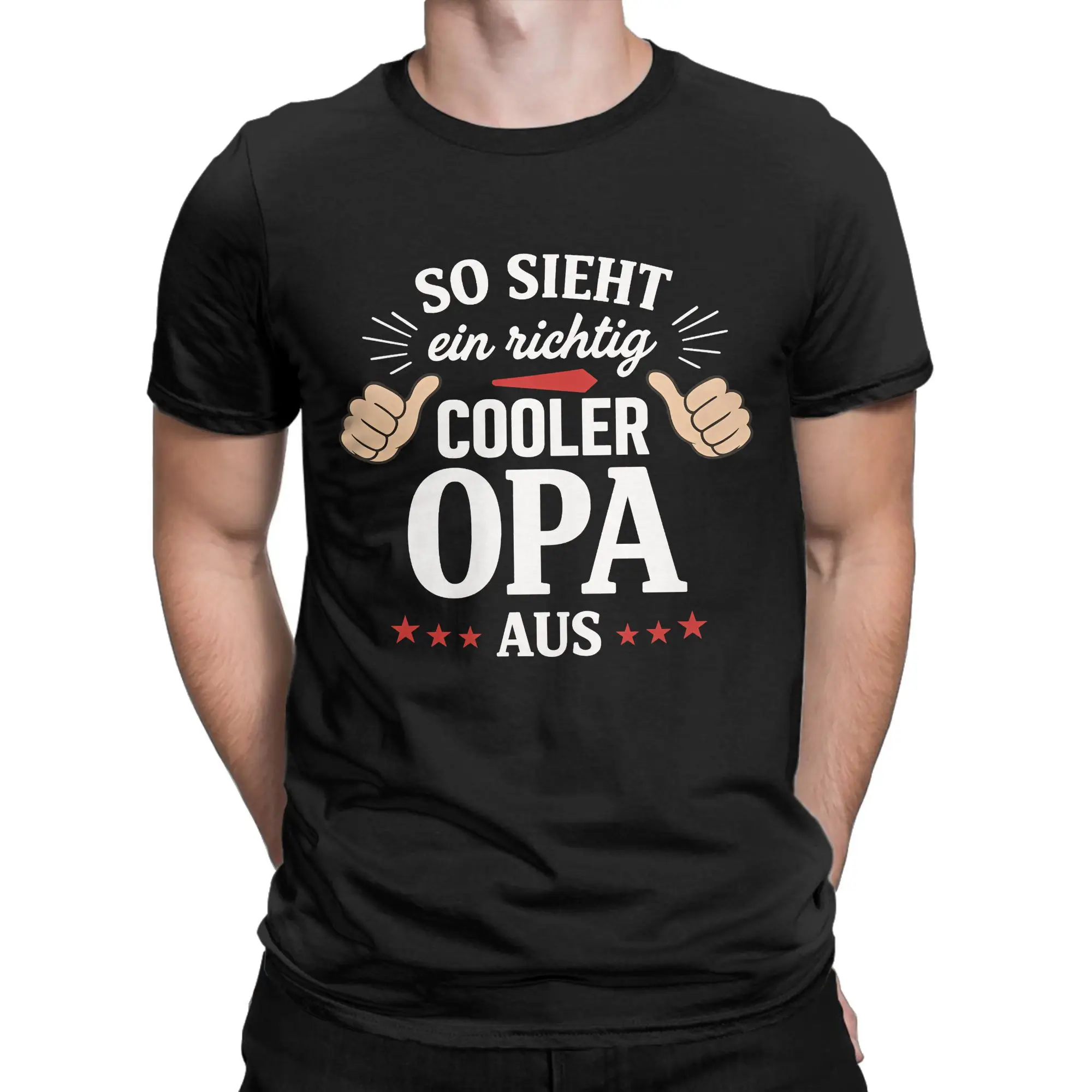 So sieht Ein Richtig Cooler Opa Aus Men's T Shirts Funny Tees Short Sleeve O Neck T-Shirt Cotton Plus Size Clothing
So sieht Ein Richtig Cooler Opa Aus Men's T Shirts Funny Tees Short Sleeve O Neck T-Shirt Cotton Plus Size Clothing