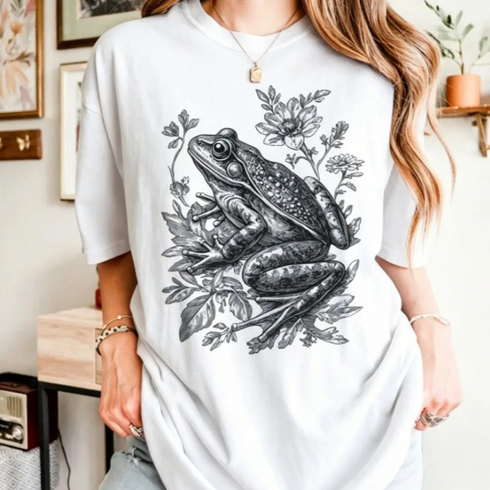 Cottagecore Frog Shirt Frog Folk Art Forest Animal Sweatshirt Woodland Aesthetic Top Boho Crewneck Women Clothes
Cottagecore Frog Shirt Frog Folk Art Forest Animal Sweatshirt Woodland Aesthetic Top Boho Crewneck Women Clothes