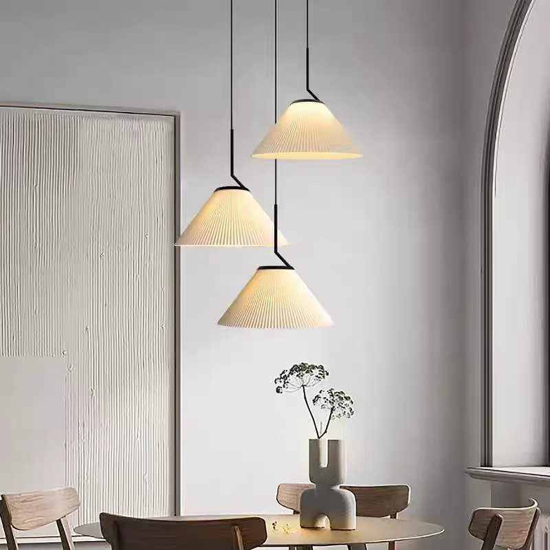 Modern Fiber and Cloth Pendant Lamp Restaurant Dining Table Single Head Small Chandelier Indoor Light Emitting Diode Chandelier
Modern Fiber and Cloth Pendant Lamp Restaurant Dining Table Single Head Small Chandelier Indoor Light Emitting Diode Chandelier