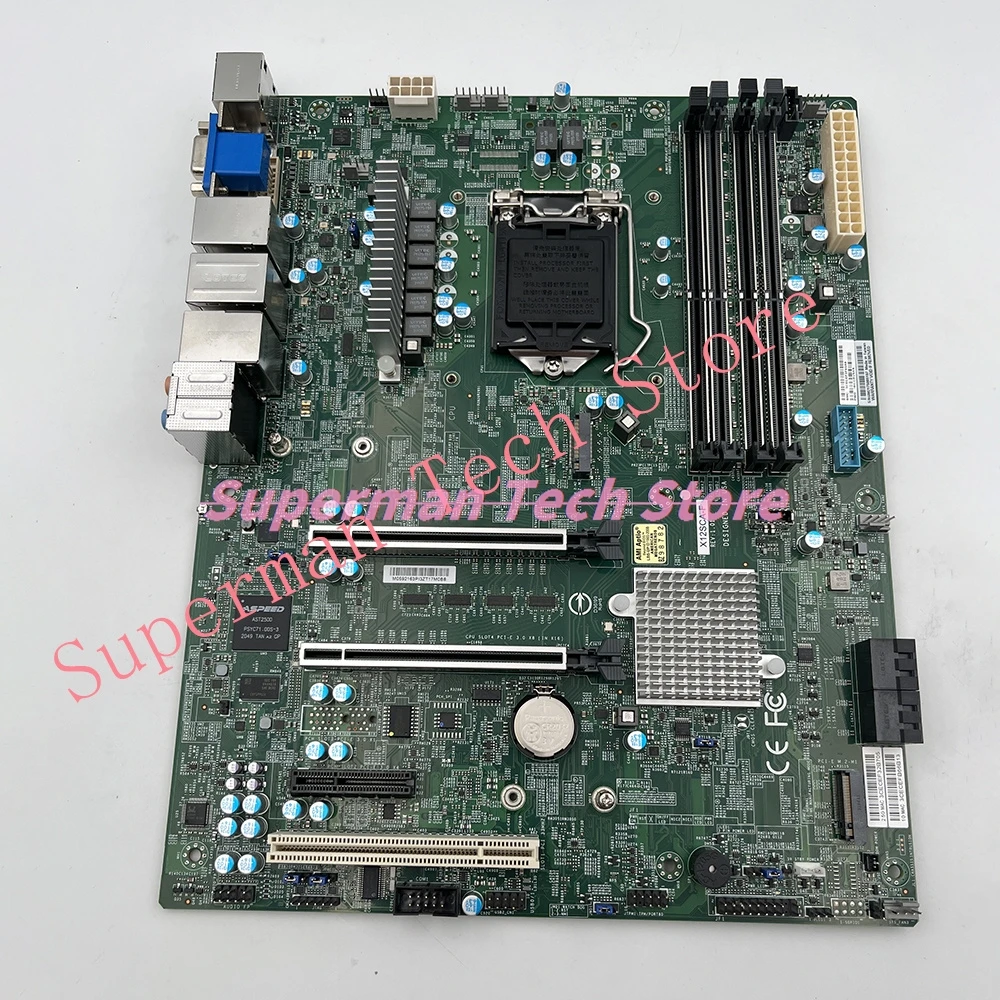 Motherboard Single Socket LGA-1200 10th Gen Core I9 I7 I5 I3 DDR4 X12SCA-F
Motherboard Single Socket LGA-1200 10th Gen Core I9 I7 I5 I3 DDR4 X12SCA-F