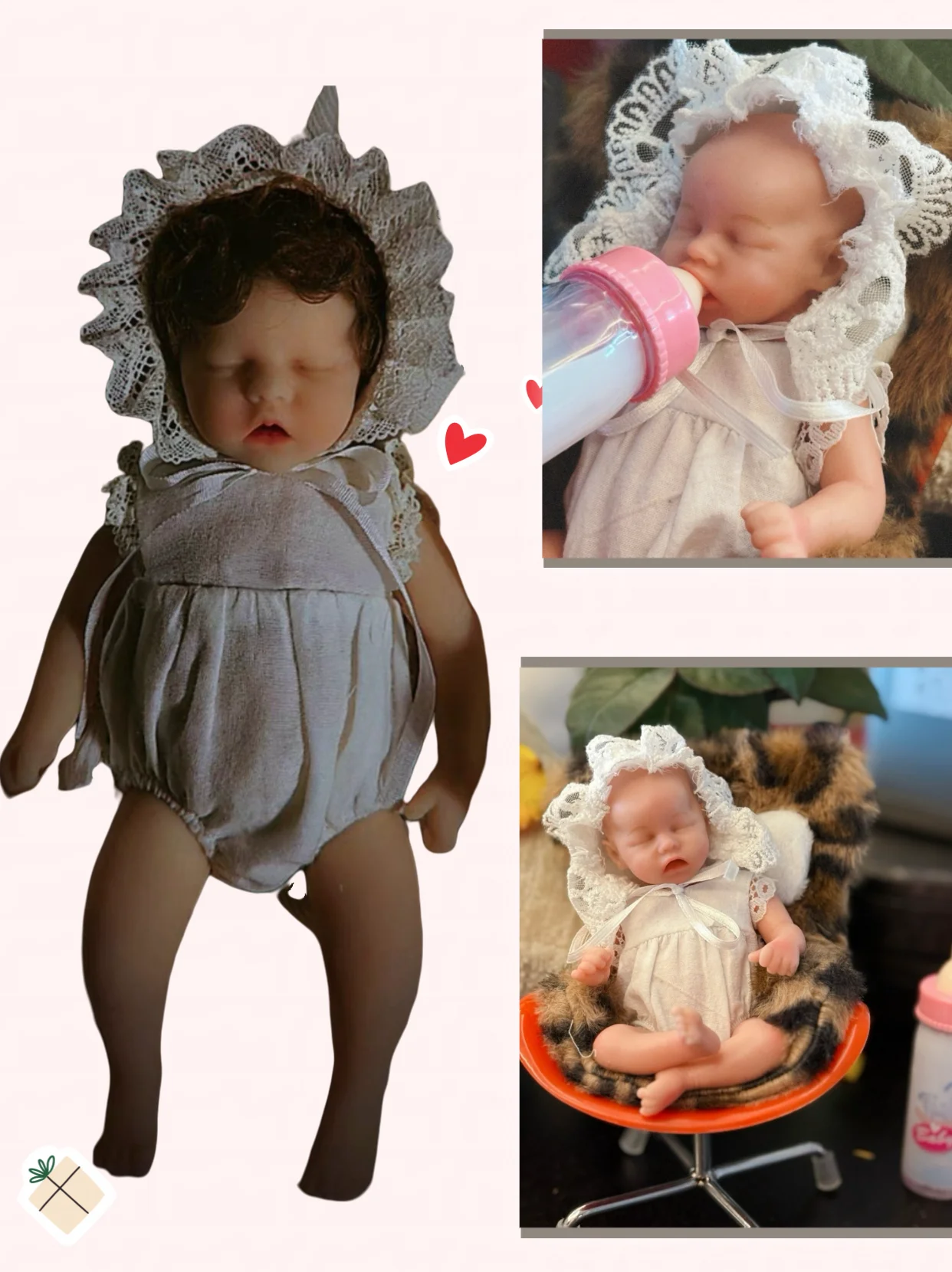 6-дюймовая полностью силиконовая кукла Bebe Reborn Girl, мягкая на ощупь кукла ручной работы для новорожденных, подарки на день рождения для детей
6-дюймовая полностью силиконовая кукла Bebe Reborn Girl, мягкая на ощупь кукла ручной работы для новорожденных, подарки на день рождения для детей