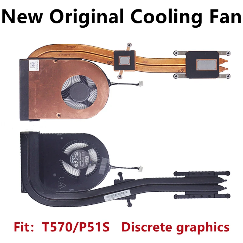 New Original For Laptop Lenovo Thinkpad T570 P51S Cooler CPU Cooling Fan Heatsink Radiator FRU:01AY474 01AY475
New Original For Laptop Lenovo Thinkpad T570 P51S Cooler CPU Cooling Fan Heatsink Radiator FRU:01AY474 01AY475