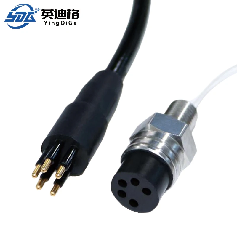 Microminiature Waterproof Connector 8-pin Male Cable Connector Brass Contact Stainless Steel Housing IP68 YDG-MMC-8-M-S
Microminiature Waterproof Connector 8-pin Male Cable Connector Brass Contact Stainless Steel Housing IP68 YDG-MMC-8-M-S