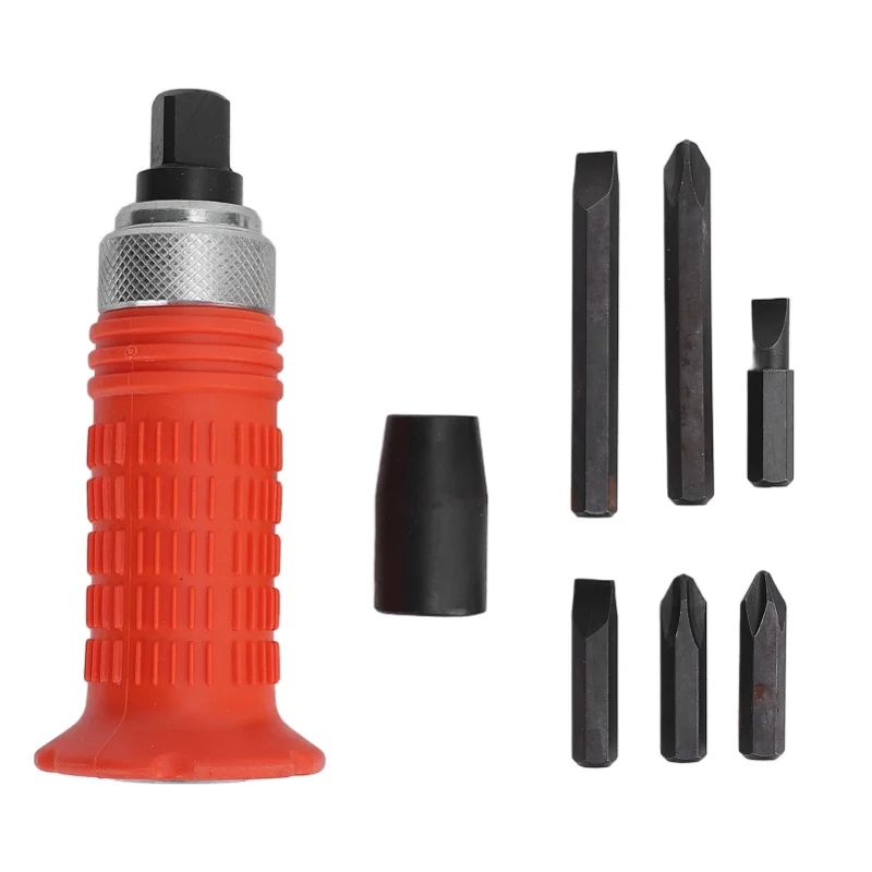 1/2 Inch Drive Hand Impact Driver Set Metal Easy To Use For Loosening Frozen Bolts And Stubborn Fasteners
1/2 Inch Drive Hand Impact Driver Set Metal Easy To Use For Loosening Frozen Bolts And Stubborn Fasteners