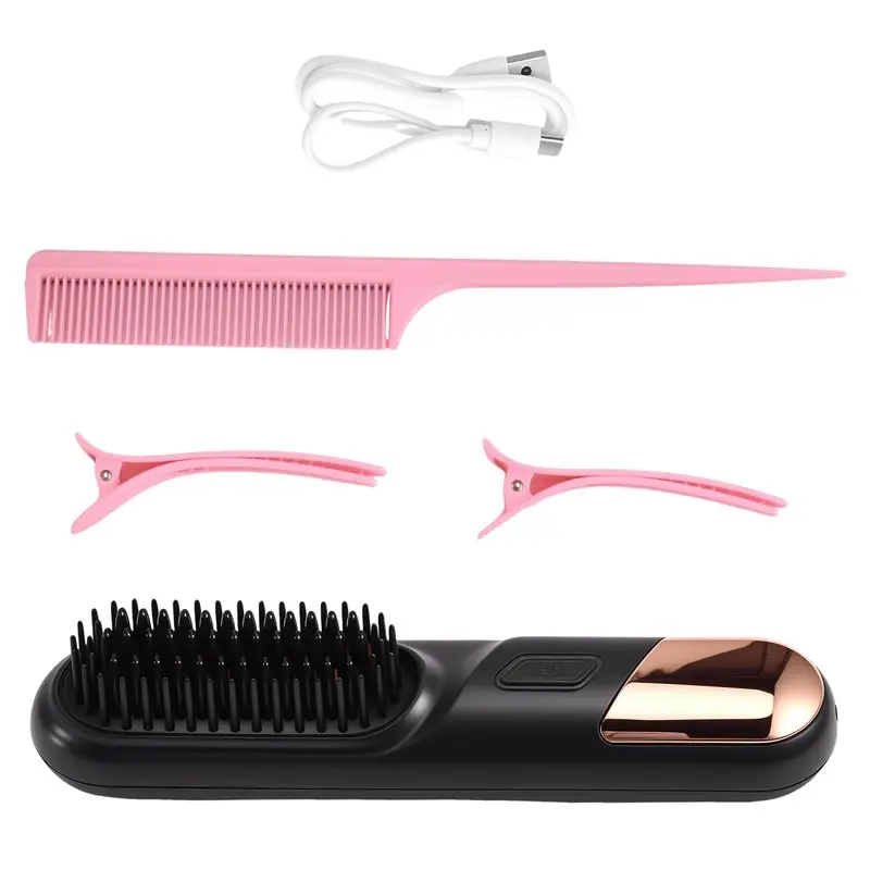 【BRAND NEW】Cordless For Hair Straightening Brush Multi-Functionality Electric Hot Comb Wireless Fast Heating
【BRAND NEW】Cordless For Hair Straightening Brush Multi-Functionality Electric Hot Comb Wireless Fast Heating