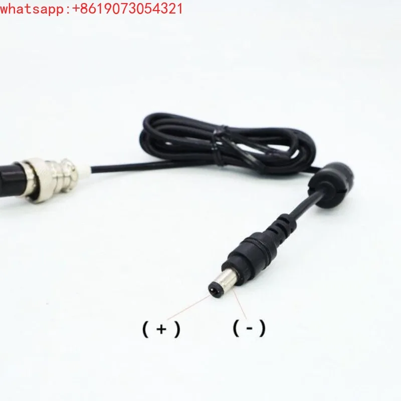Aviation plug GX16-2 core to DC plug 5.mm * 2.1mm/2.5mm linear power supply DC cable
Aviation plug GX16-2 core to DC plug 5.mm * 2.1mm/2.5mm linear power supply DC cable