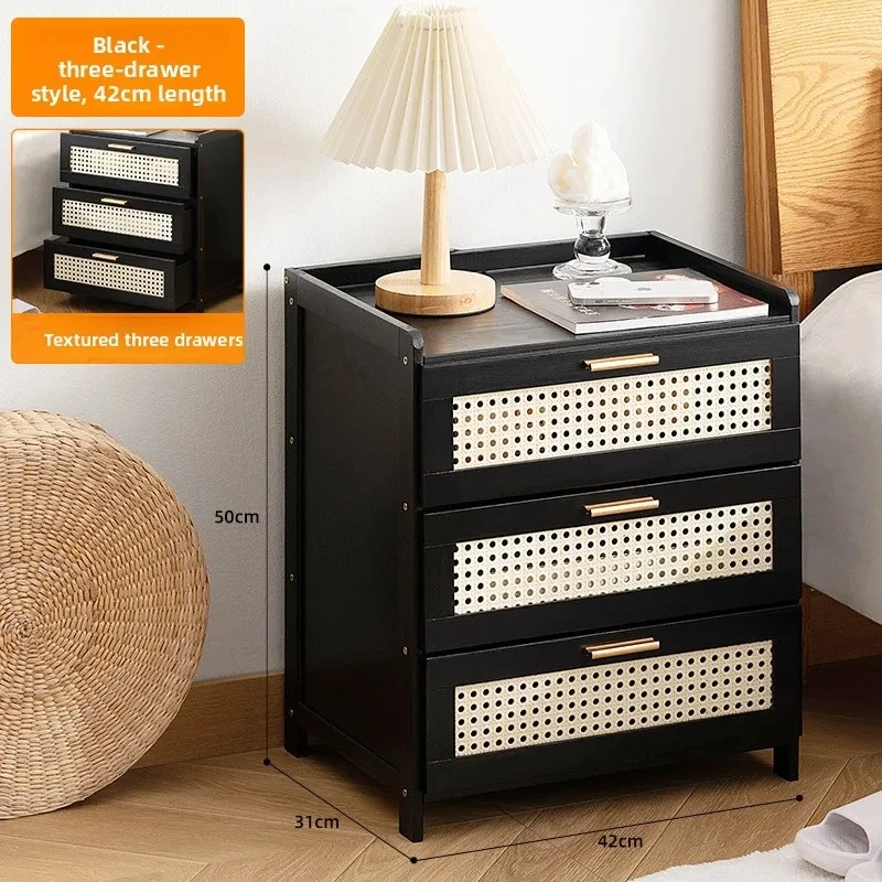 Bedroom drawer bedside table, rattan breathable door storage cabinet, bamboo storage cabinet, living room storage cabinet
Bedroom drawer bedside table, rattan breathable door storage cabinet, bamboo storage cabinet, living room storage cabinet