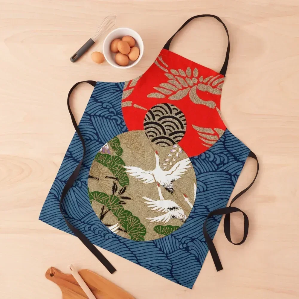 Oraa | Japanese washi yuzen chiyogami origami paper collage Apron Chef Uniform Women Chef Accessory kitchen woman Apron
Oraa | Japanese washi yuzen chiyogami origami paper collage Apron Chef Uniform Women Chef Accessory kitchen woman Apron