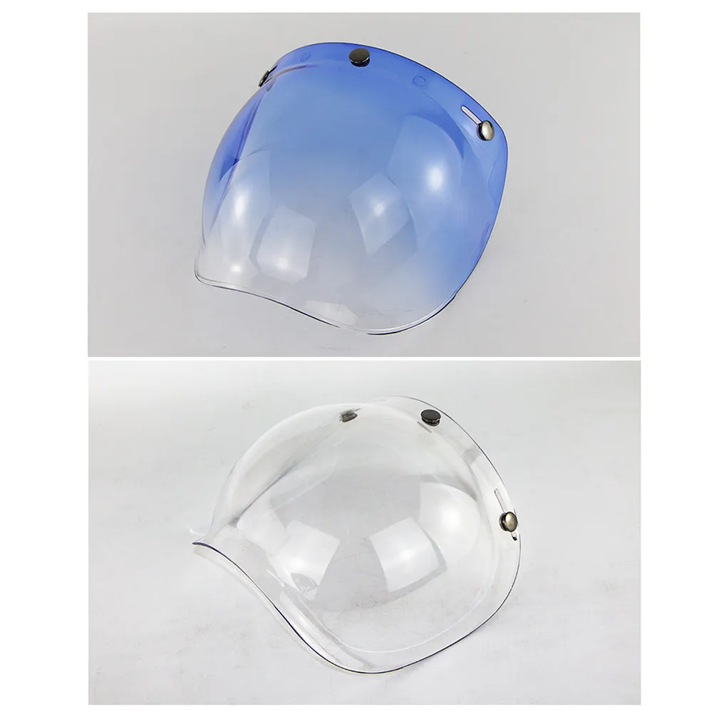 Detachable Motorcycle Goggles Visor Transparent Pc Anti-Glare Windproof Shield Buckle Belt Rack Adjustable Cycling Riding