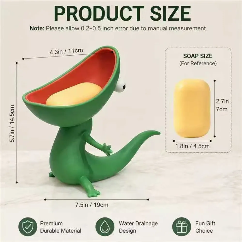Lizard Open Mouth Soap Box Decoration 3D Printing Crafts Place
Lizard Open Mouth Soap Box Decoration 3D Printing Crafts Place