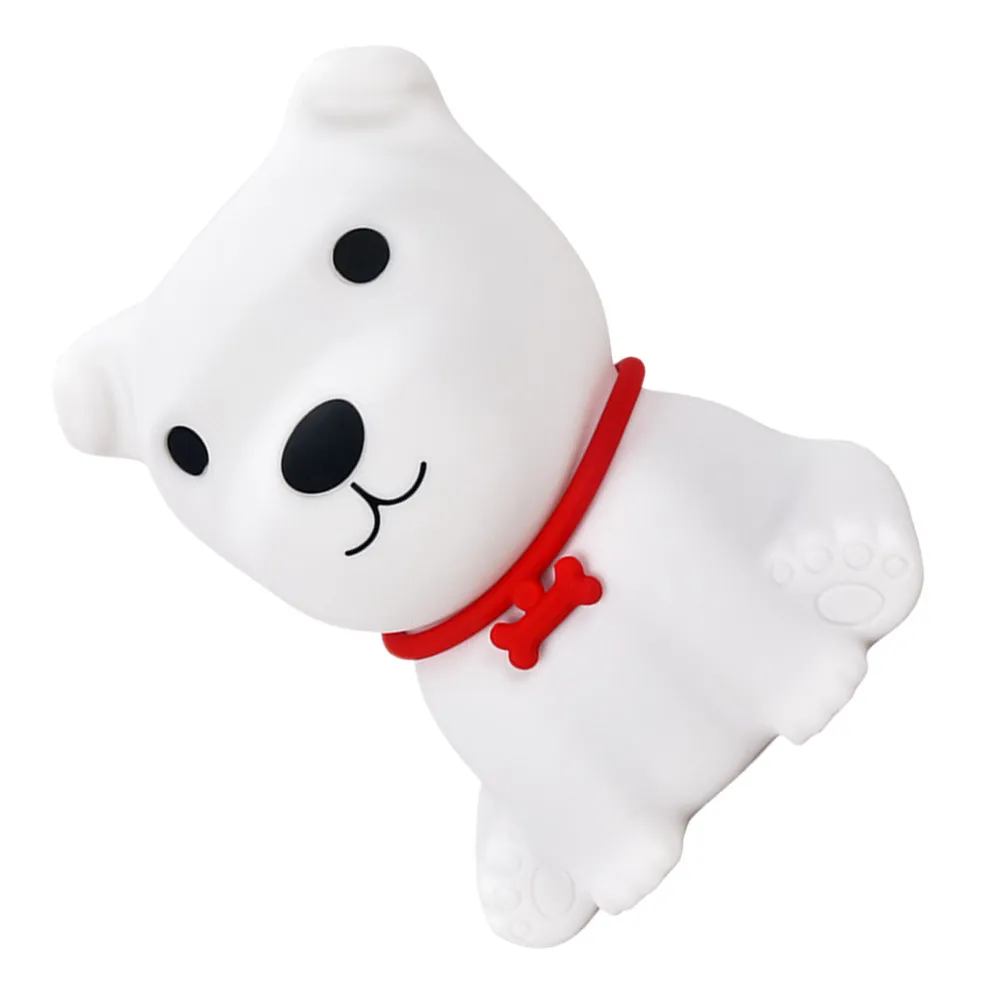 1Pcs Silicone Puppy Night Lamp Cartoon Nursery Bedside Lamp Baby Sleep Soothing LED Night Light Silicone Light
1Pcs Silicone Puppy Night Lamp Cartoon Nursery Bedside Lamp Baby Sleep Soothing LED Night Light Silicone Light