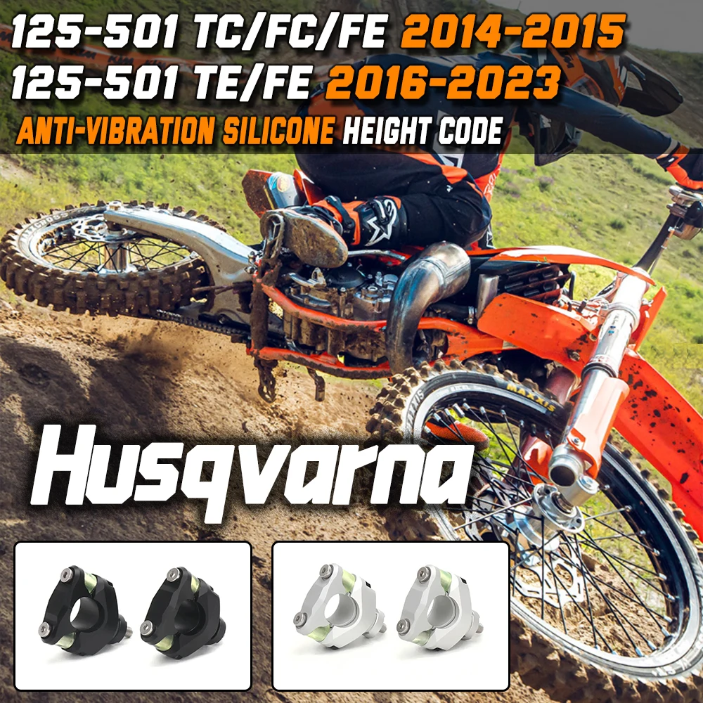 Для HUSQVARNA 125-501 TC/FC/FE/TE 2014-2023 28 мм стояки руля Монтажная планка Регулируемая прогрессивная демпфировка руля
Для HUSQVARNA 125-501 TC/FC/FE/TE 2014-2023 28 мм стояки руля Монтажная планка Регулируемая прогрессивная демпфировка руля