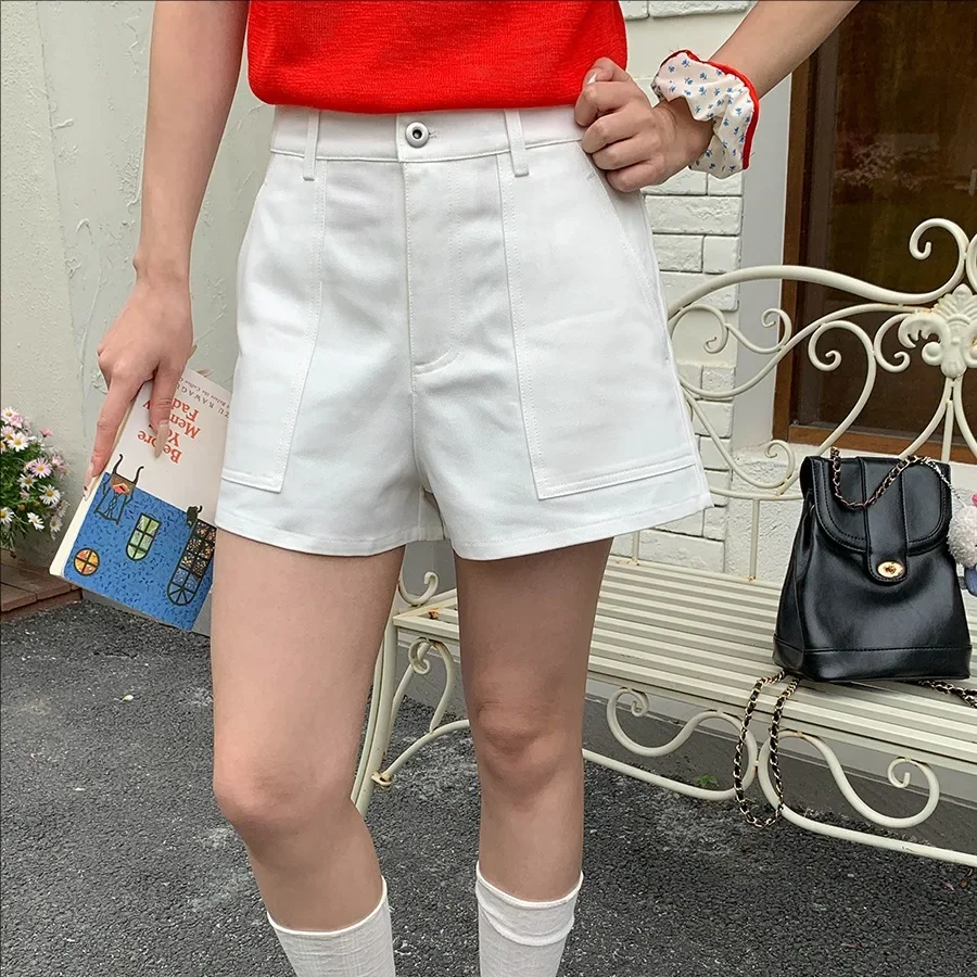 Summer New Vintage High Waist Wide Leg Utility Shorts for Women Retro Workwear Stylish And Comfortable
Summer New Vintage High Waist Wide Leg Utility Shorts for Women Retro Workwear Stylish And Comfortable